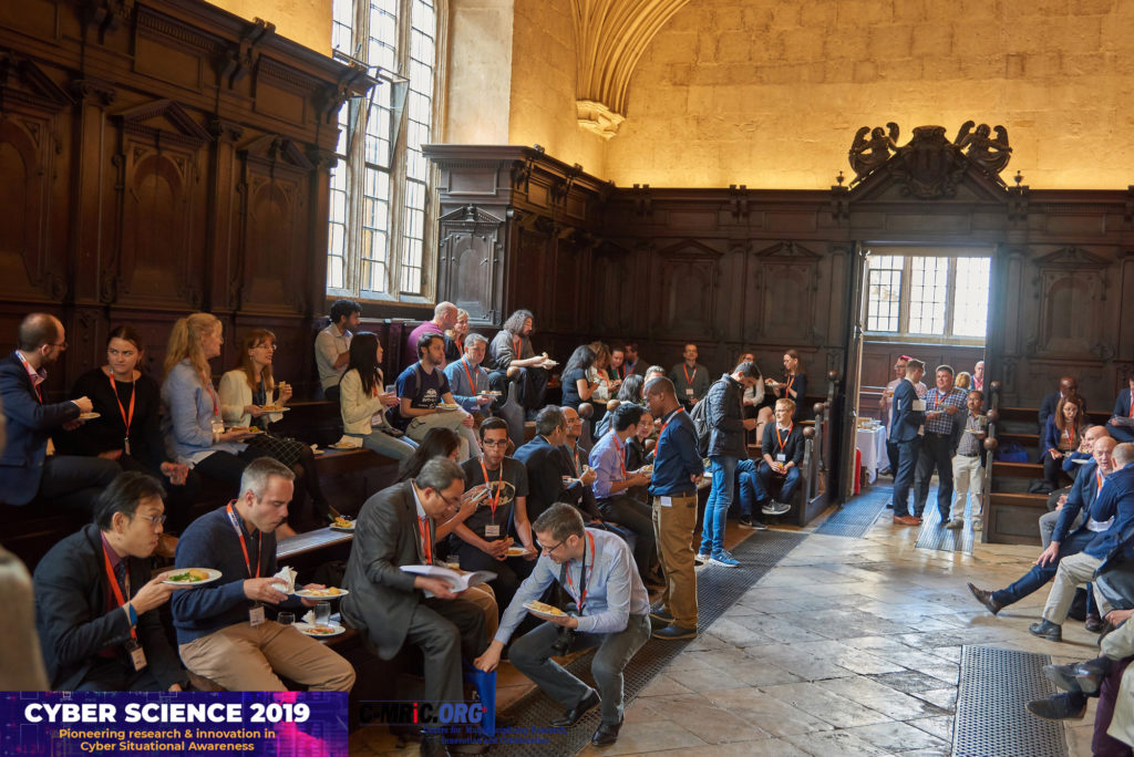 Delegates in discussion at a previous edition of Cyber Science